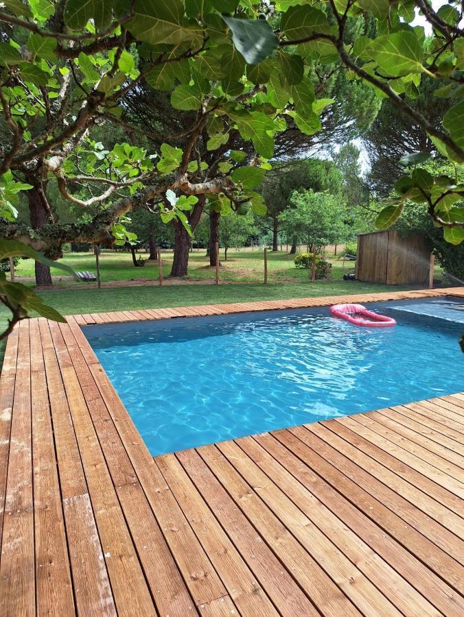 La Pinede Du Cheou, Piscine, Logement Independant, Parking, Draps, Wifi Fibre มีมีซ็อง ภายนอก รูปภาพ